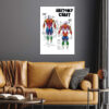 Dragon Ball Jiren Anatomy Chart anime Poster