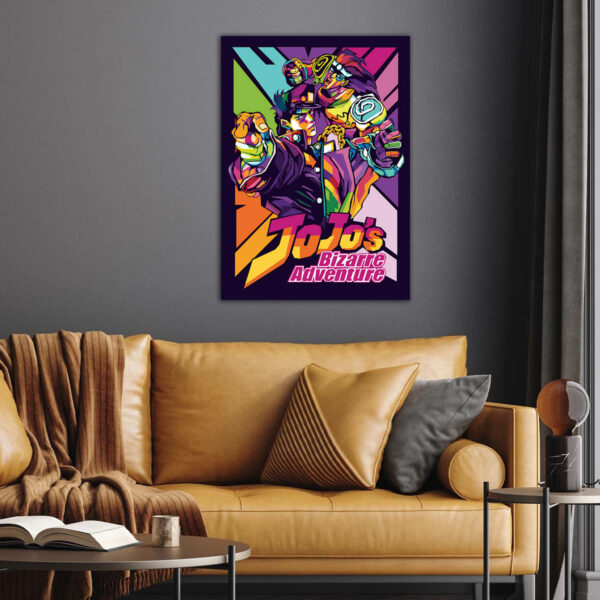 JoJo's Bizarre Adventure Retro Poster