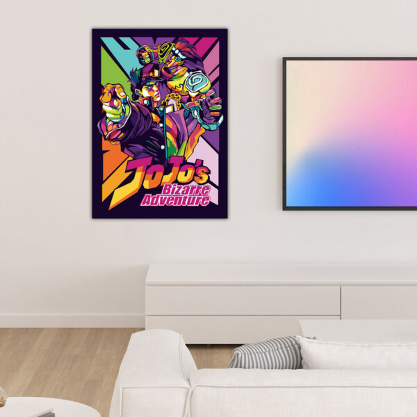 JoJo's Bizarre Adventure Retro Poster