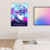 JoJo's Bizarre Adventure | Giorno Giovanna Retro anime Poster