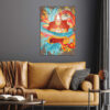 Avatar | Aang All Four Elements Poster