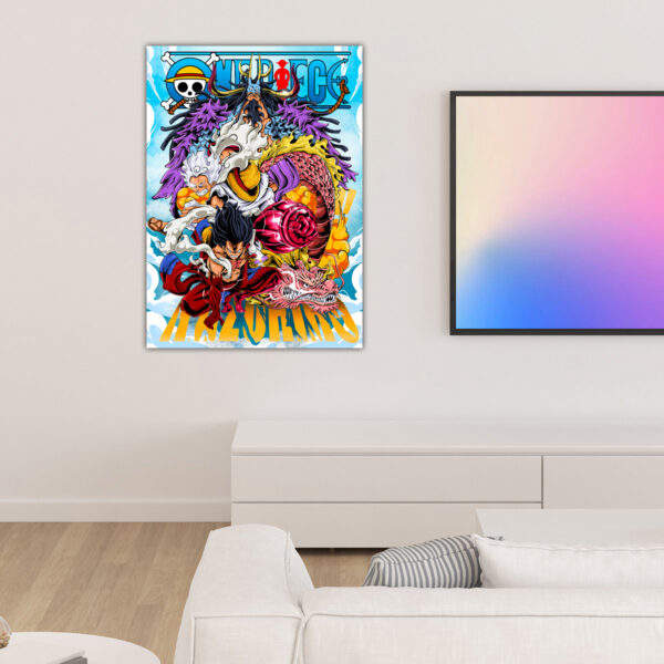 One Piece | Luffy vs Kaido anime Poster