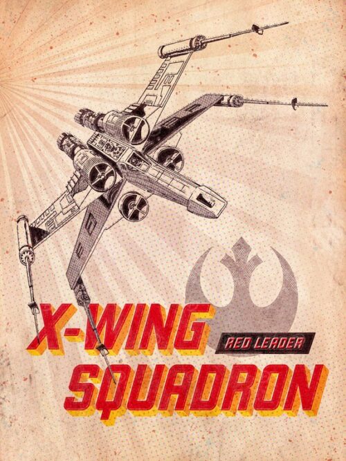 Xwing Squadronjpg Starwars Poster