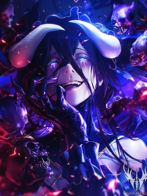 Yandere Albedo Overlord Poster