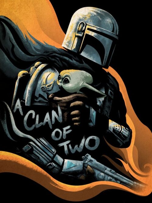A Clan of Two Star Trek Poster