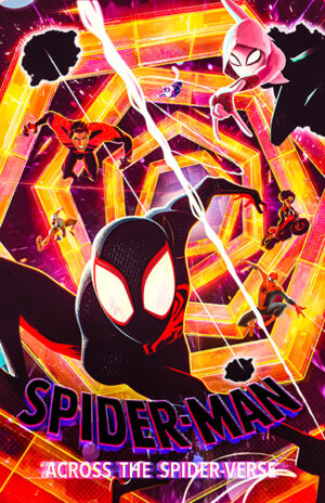 Across the Spider-Verse Spider Man Poster