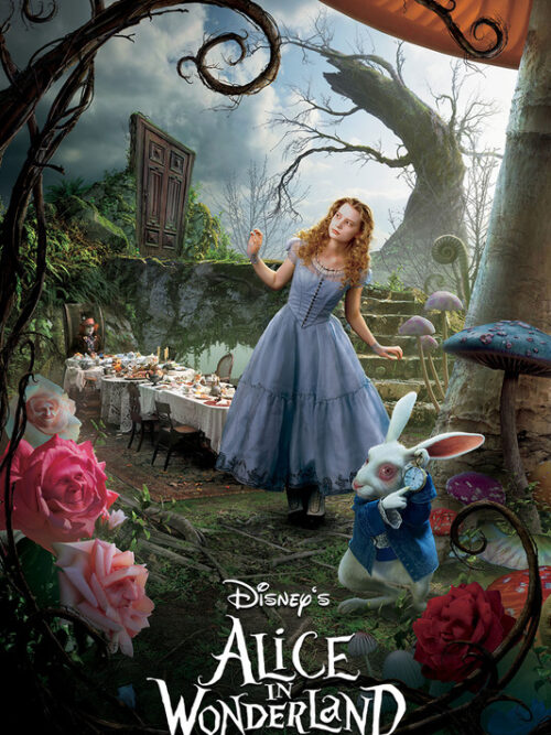 Alice In Wonderland 2010 Movie Poster