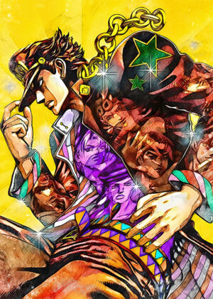 All Star Battle JoJo's Bizarre Adventure Poster