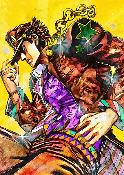 All Star Battle JoJo's Bizarre Adventure Poster