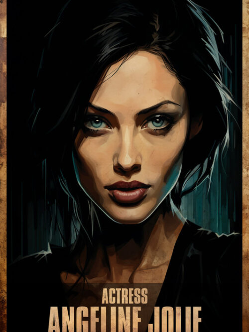Angelina Jolie Acting Poster