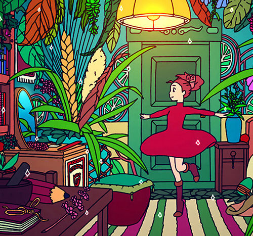Arrietty S Room Pop Pastel Poster