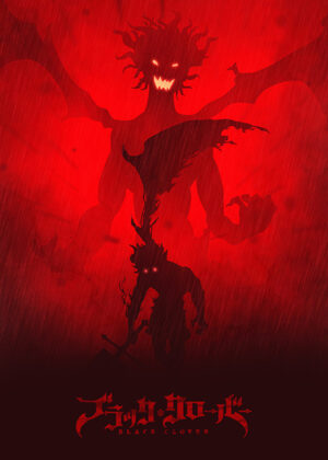 Asta Demon Black Clover Poster