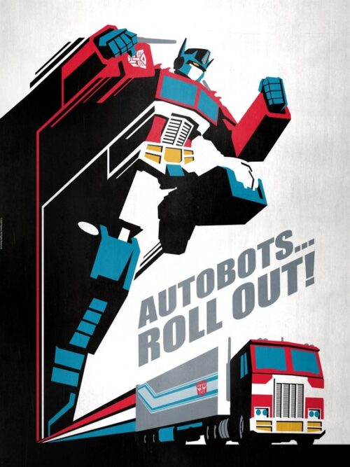 Autobots Roll Out Transformers Poster