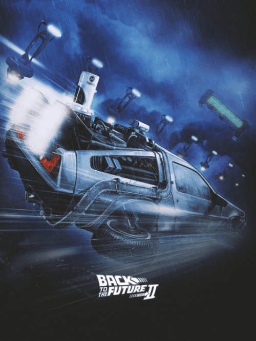 Back to the Future Part II (1989) Movie Poster