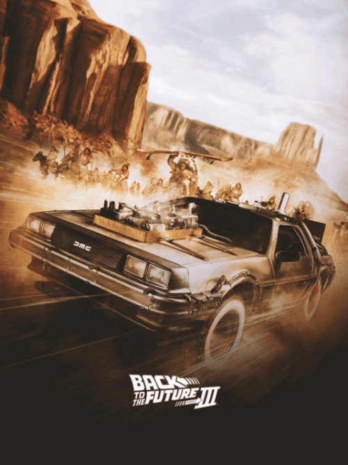 Back to the Future Part III (1990) Movie Poster