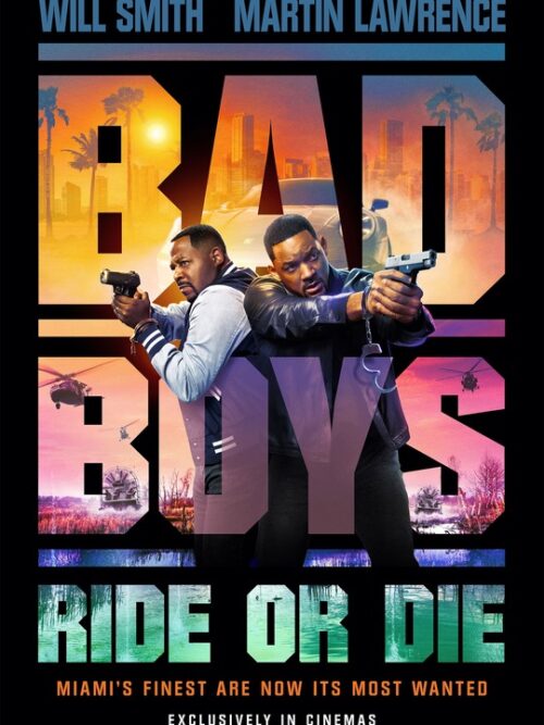 Bad Boys Ride Or Die 2024 Movie Poster