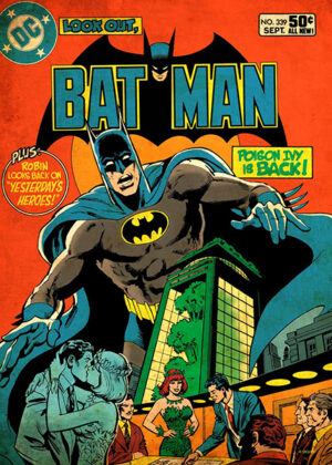 Batman Look out comic Poster