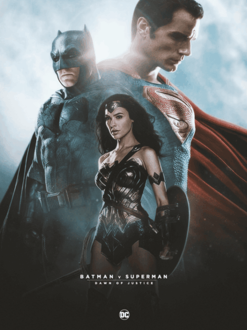 Batman v Superman- Dawn of Justice (2016) Movie Poster