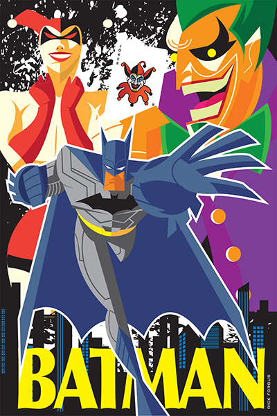 Batman vs Joker Poster