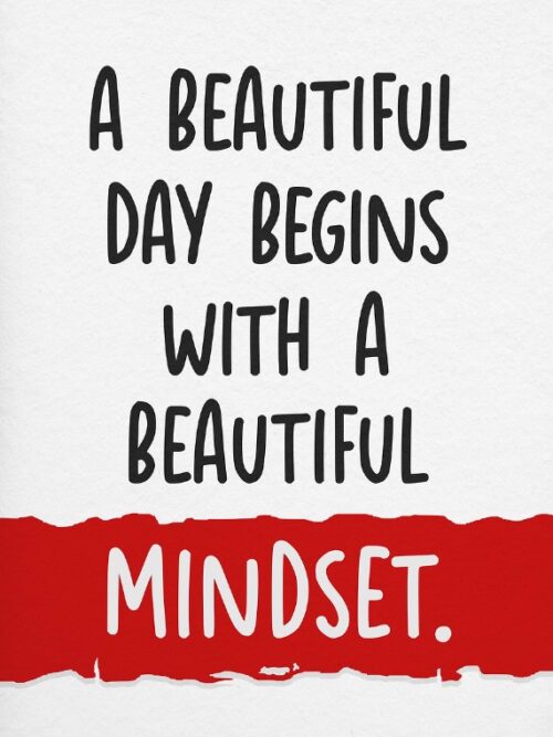 Beautiful Mindset Poster