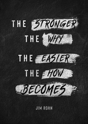 Become Stronger motivational Quote Poster