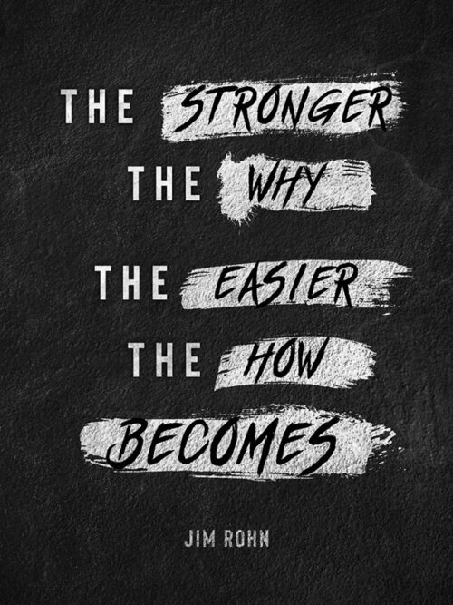 Become Stronger motivational Quote Poster
