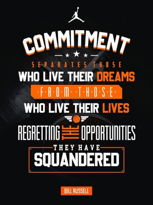 Bill Russell Quote Poster