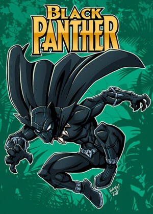 Black Panther art Poster