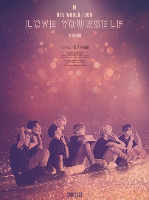 BTS World Tour Love Yourself In Seoul 2019 Poster