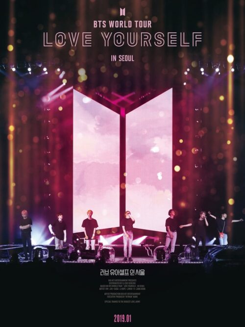 BTS World Tour Love Yourself In Seoul 2019 Poster