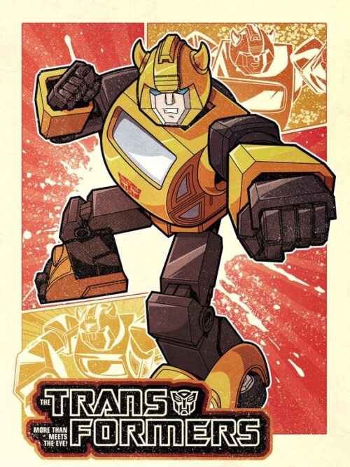 Bumblebee Comic Transformers Poster