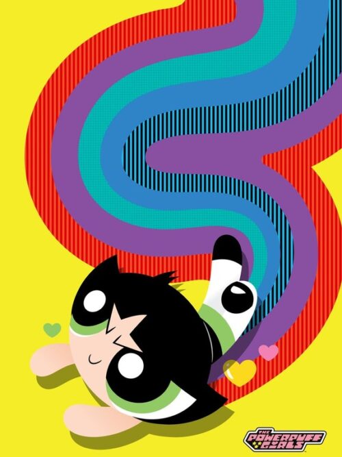 Butter Super Trippy Powerpuff girls Poster