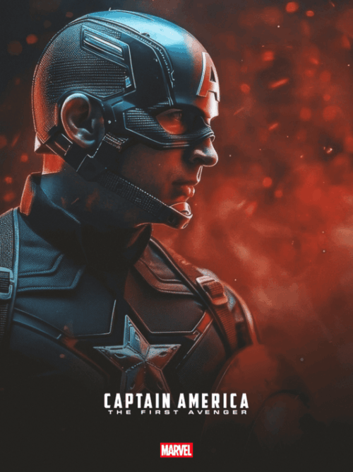 Captain America- The First Avenger (2011) Movie Poster