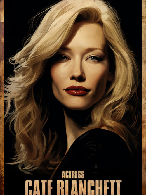 Cate Blanchett Acting Poster
