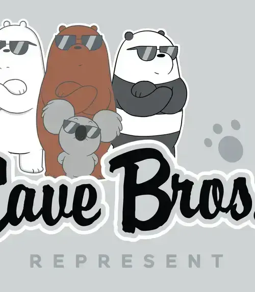 Cave Bros We Bare Bears Poster