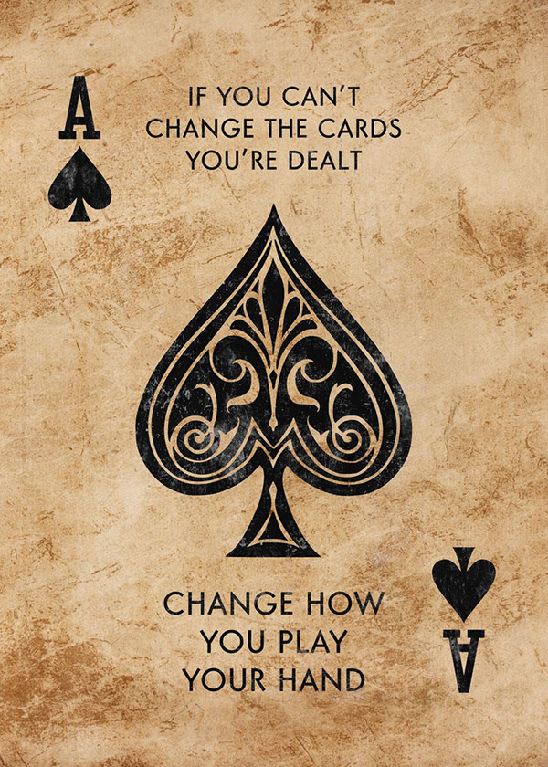 Change of Plans motivational Quote Poster