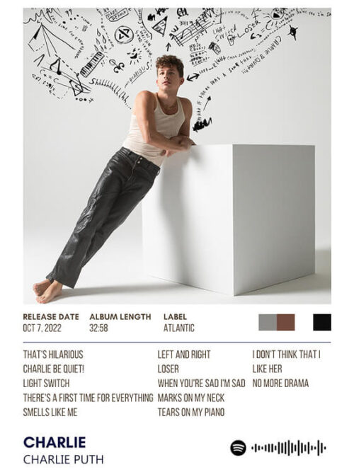 Charlie By Charlie Puth Album Poster