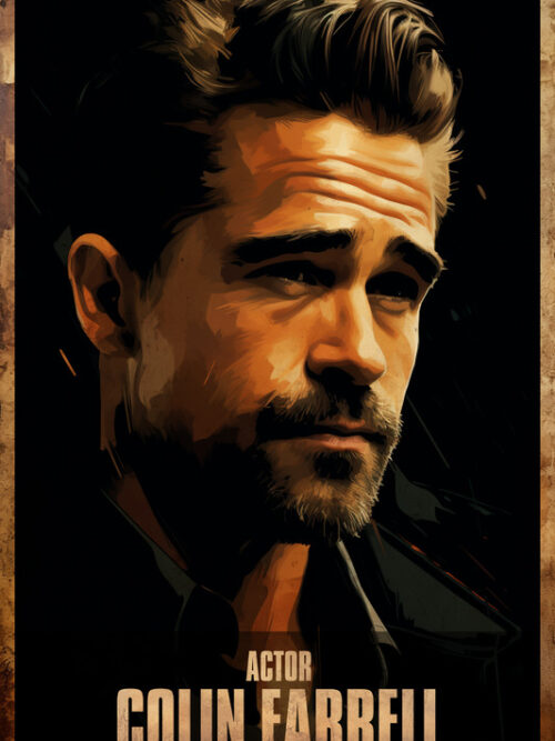 Colin Farrell Acting Poster