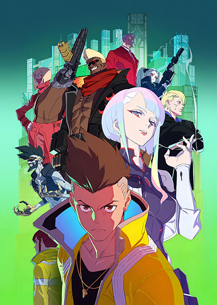 Cyberpunk Edgerunners anime Poster