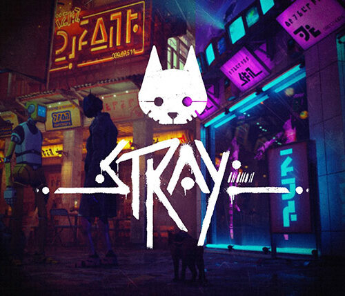 Cyberpunk Stray Gaming Poster