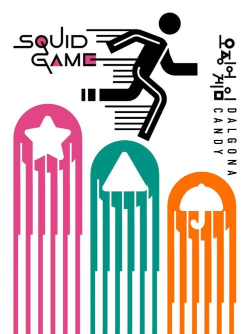 Dalgona Candy Olympics Squid Game Poster
