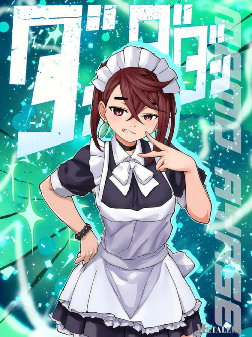 Dandadan MomoAyase Cosplay Anime & manga Poster