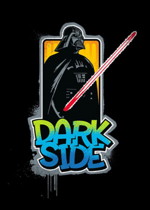 Dark Side Darth Vader Star wars Poster