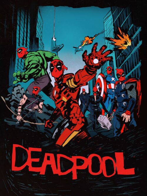 Deadpool Assemble Poster