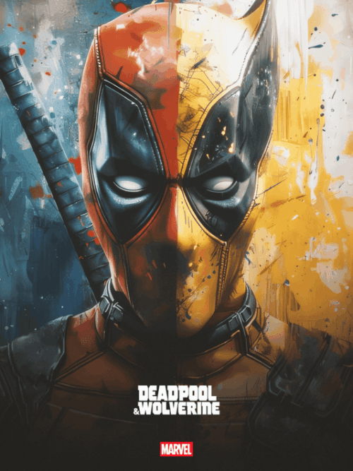 Deadpool Wolverine 2024 Movie Poster
