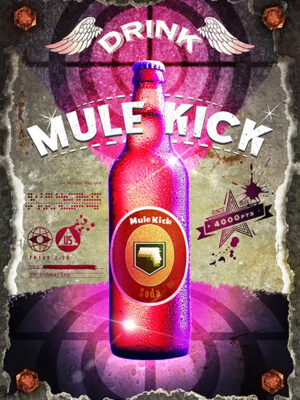 Mule Kick Drink Poster