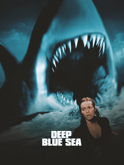 Deep Blue Sea 1999 Movie Poster