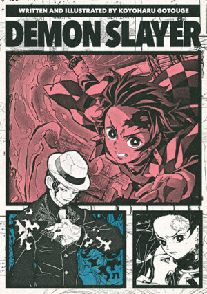 Demon Slayer minimal anime Poster