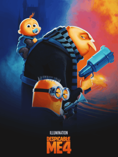 Despicable Me 4 (2024) Poster