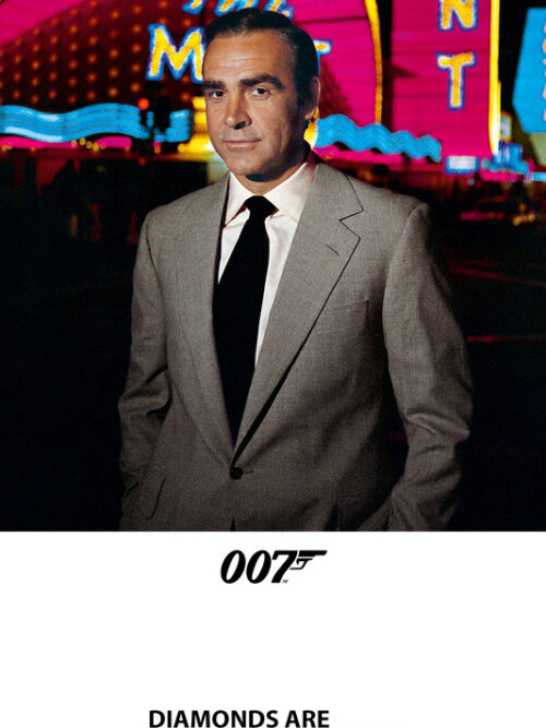 Diamonds Are Forever (1971) 007 James Bond Movie Poster